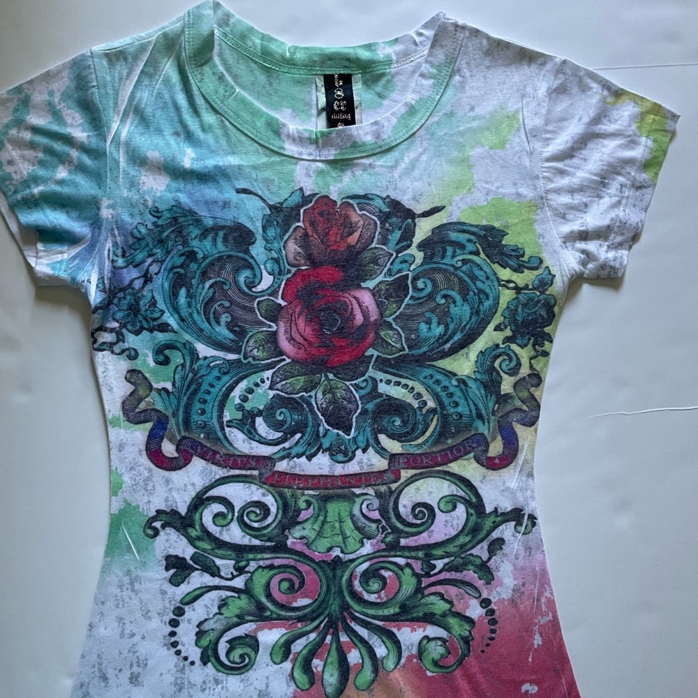 L8ER  short sleeves T-shirt size M. Front design